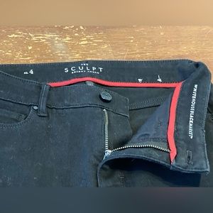 White House Black Market The Sculpt Women’s Skinny Ankle size 4 black